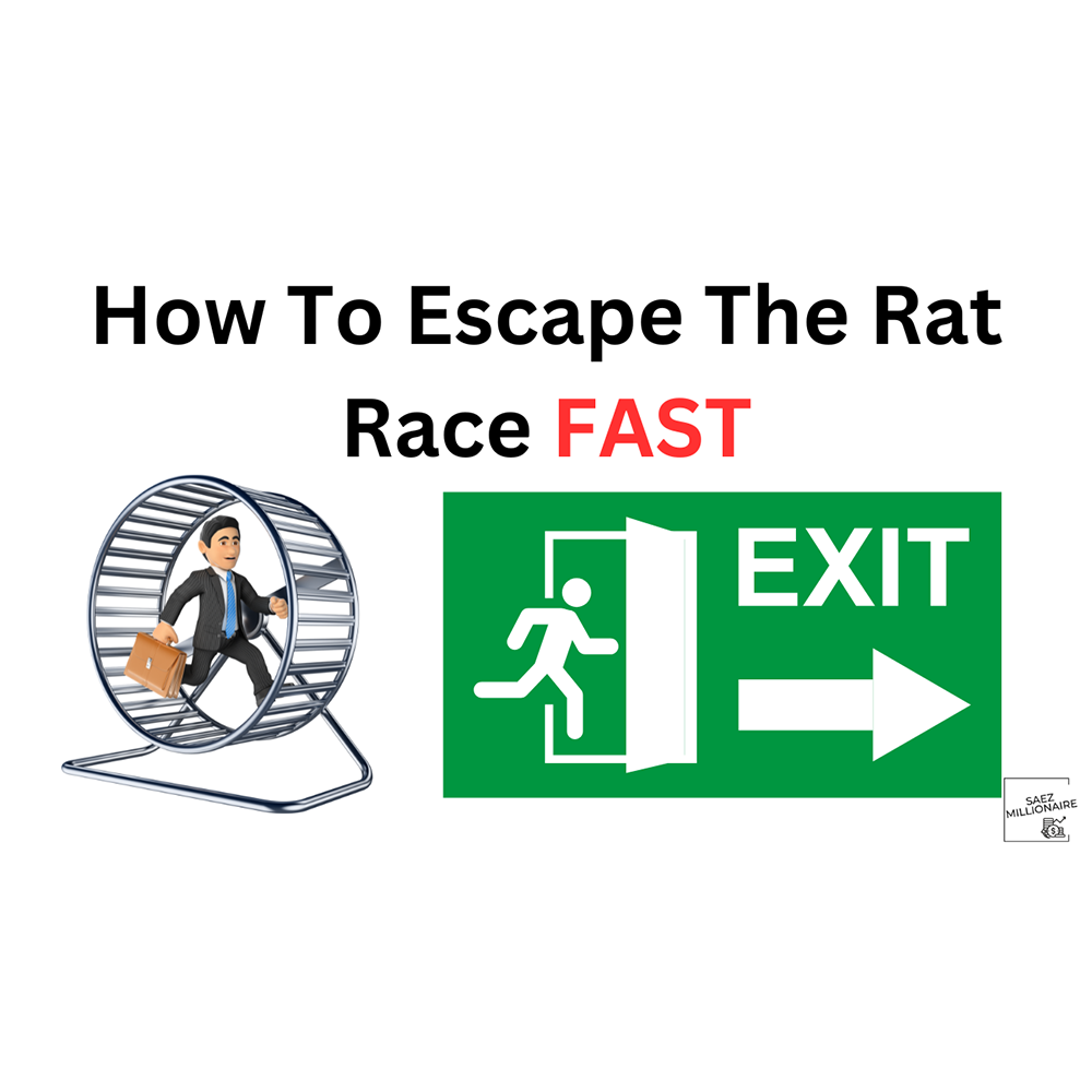 How To Escape The Rat Race Fast (5 Ways To Break Free Forever)